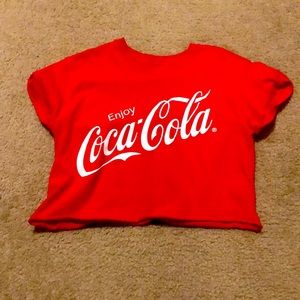 coca cola crop top